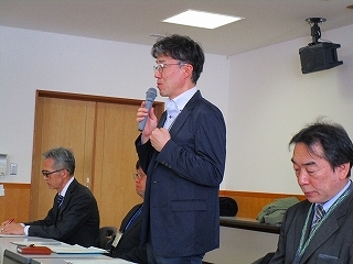 上川総合振興局太田産業振興部長より開会の挨拶