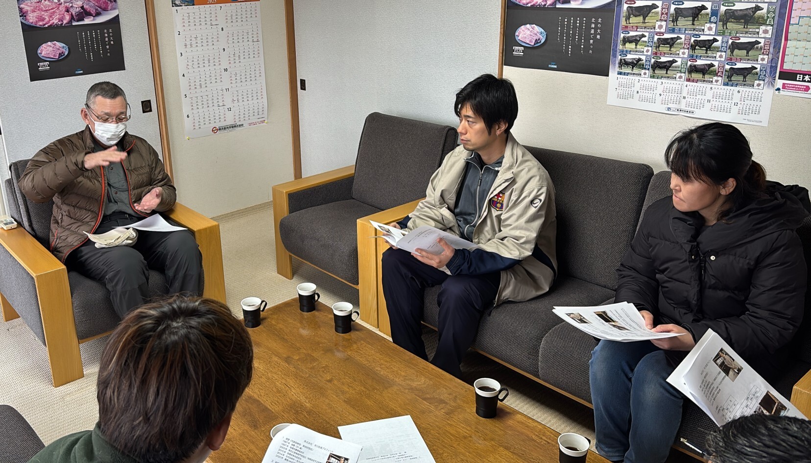 経営概況を話す多田氏