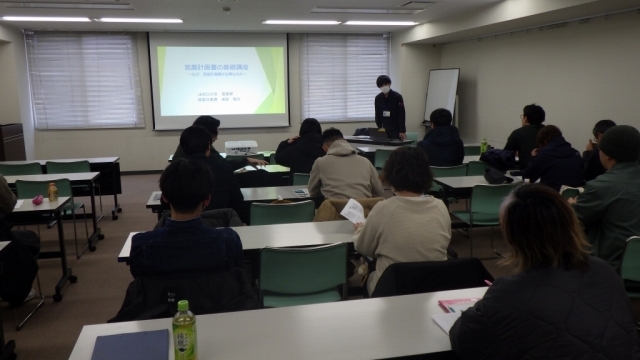 営農計画の立て方の講義