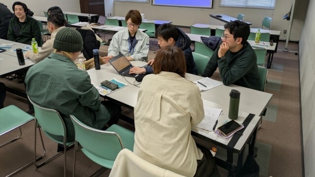 営農Naviを操作する受講生