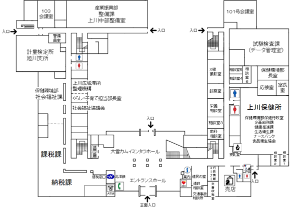 1Fフロア図