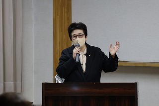 千葉澄子氏の講演は分かりやすく、話に引き込まれます