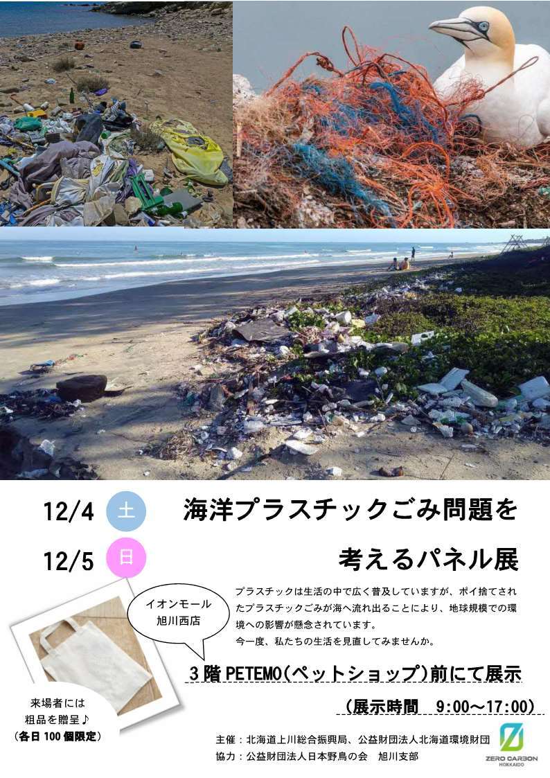海洋プラスチックごみ問題を考えるパネル展 (1) (JPG 143KB)